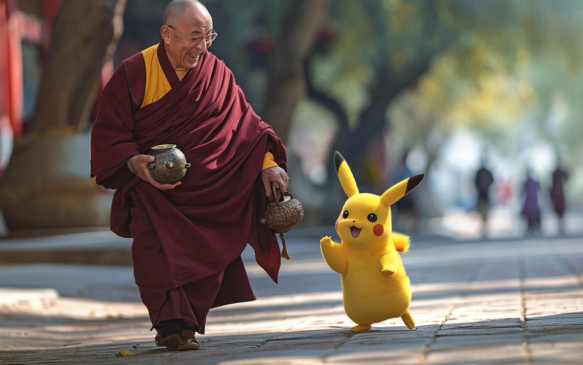 AI of Pikachu and the Dahlai Lamma